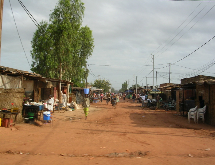 A Ouagadougou street