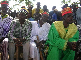 The officials of the ceremony