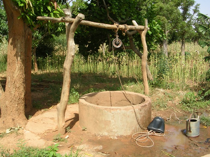 A well