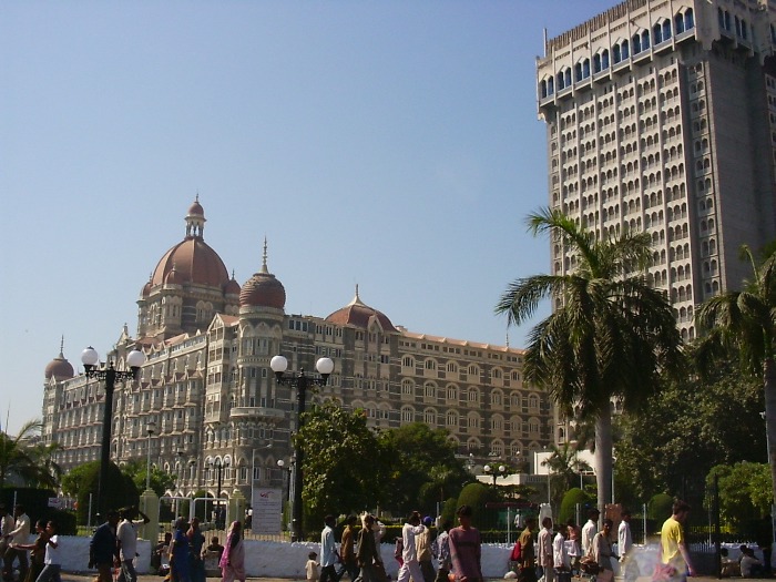 The Taj Mahal hotel and its new annex