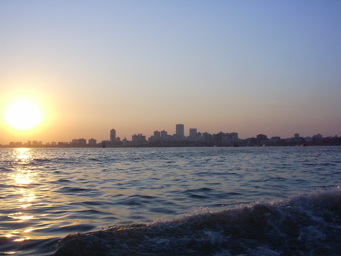 Bombay au coucher du soleil