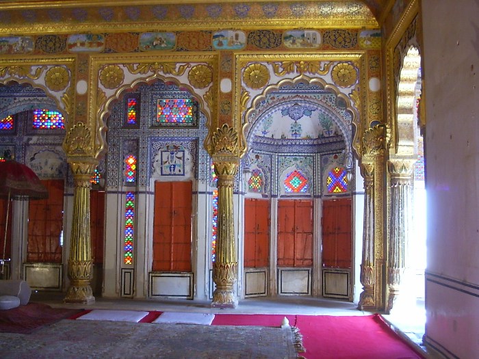 Intérieur du palais