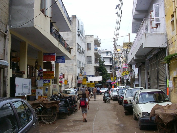 Une rue près de l'IIT