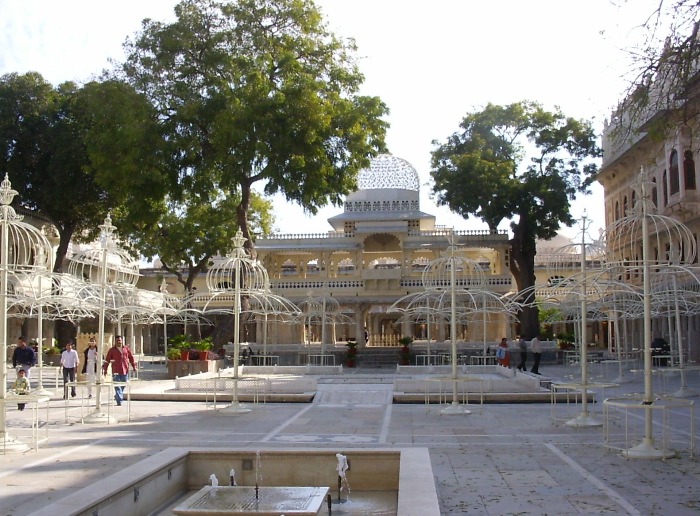 A court of the City Palace