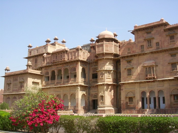 A building in the fort