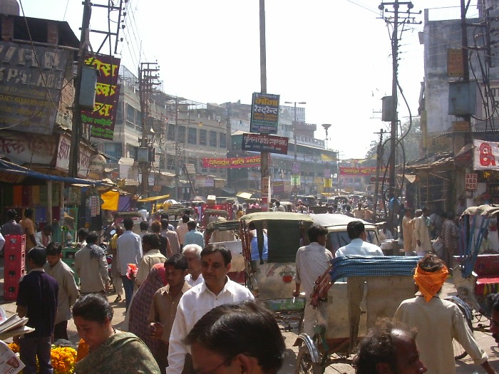 A crowded street