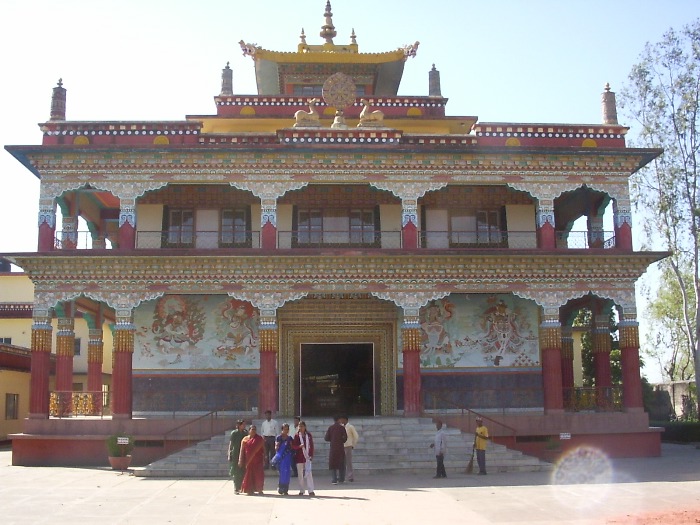 Le temple du Tibet