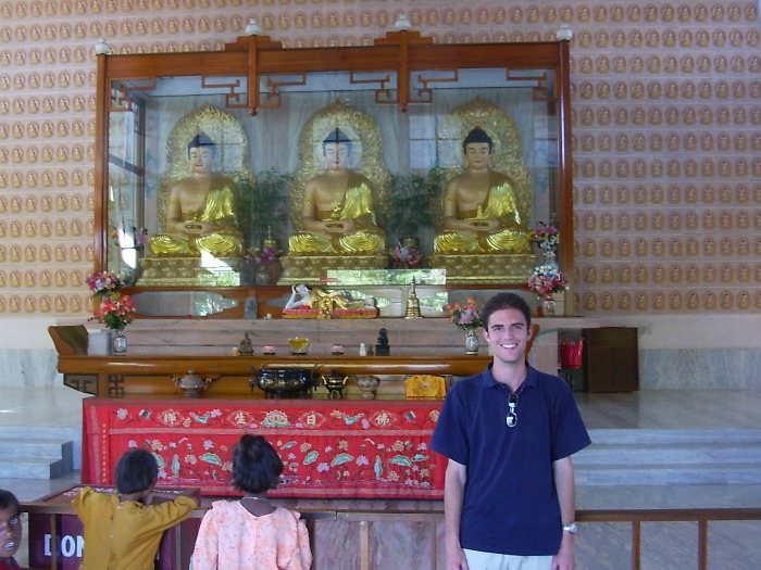Thimo dans le temple