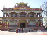 Le temple du Tibet