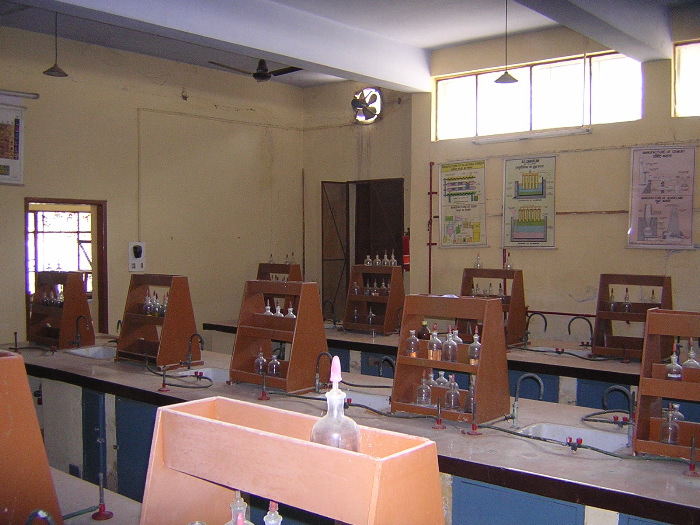 The chemistry room