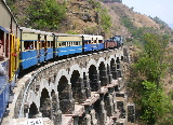 Notre train pour Shimla