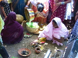 First day: women worshipping the land