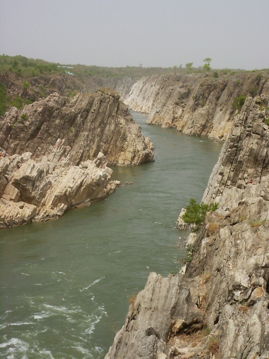The gorge on the Narmada River