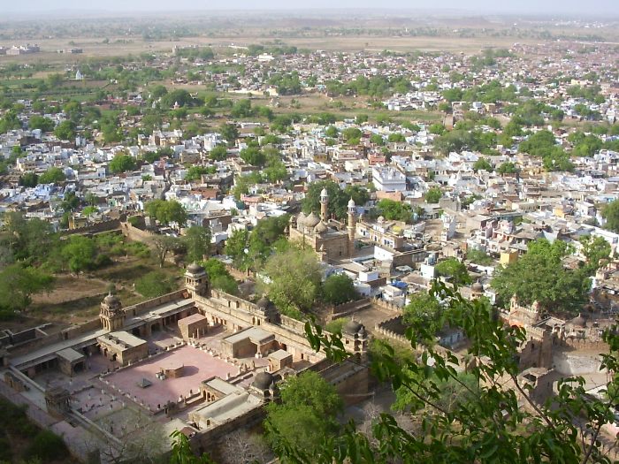 Gwalior vue du fort