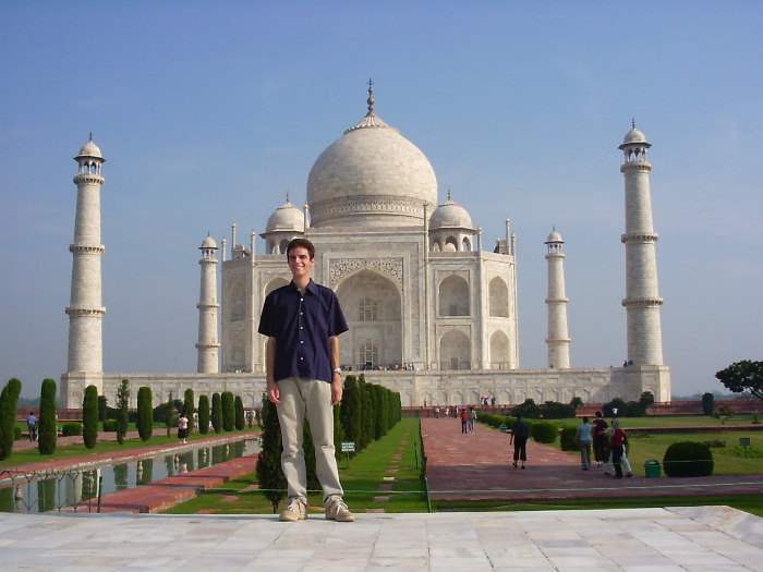 Visit of the Taj Mahal...
