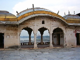 A pavilion of the royal enclosure