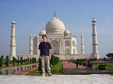 Visite du Taj Mahal...