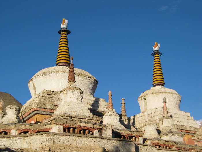 Des stupas