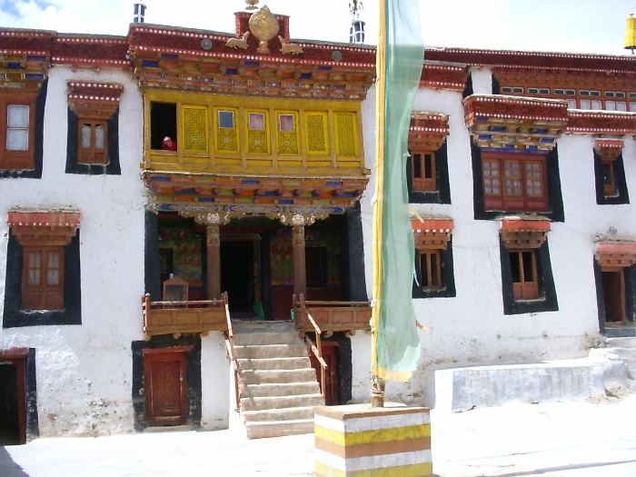 Main building of the gompa