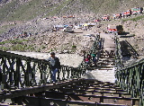 Bridge to cross by foot