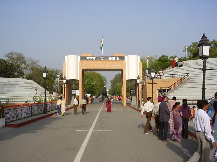 Indian gate the following day