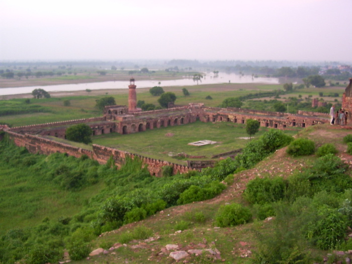 Palais d'Akbar - partie en ruine