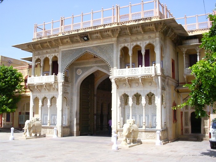 Entry to the palace enclosure