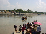Boats to cross the river
