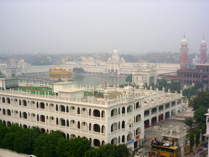 Domain of the Golden Temple seen from the tower