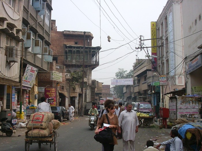 A street of Amritsar