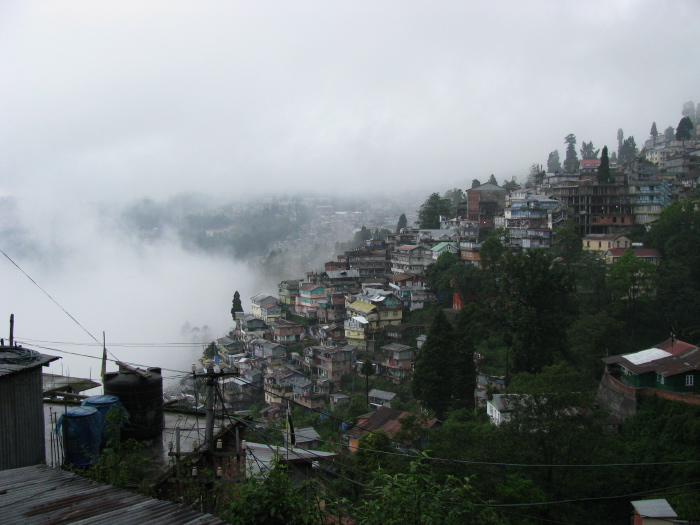 Vue sur Darjeeling