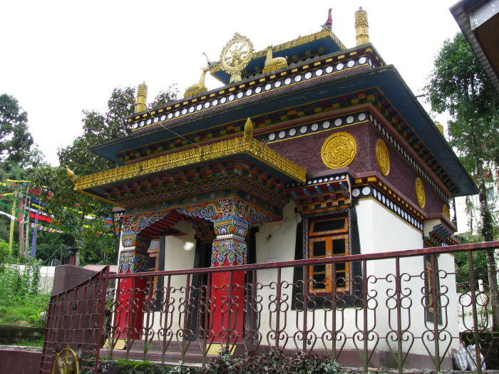 Small temple near the lake