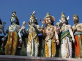 Line of statues