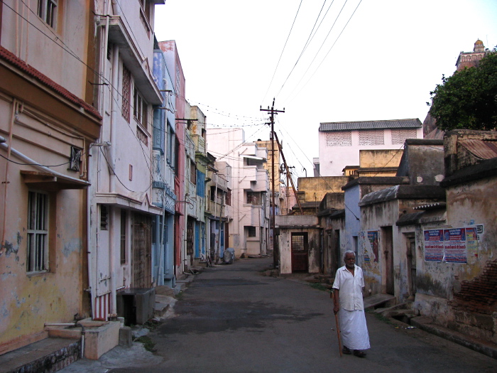 A residential street