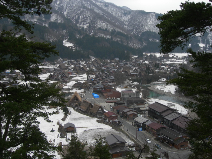 View on Shirakawago Village