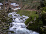River near the temple
