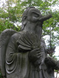 Statue d'un personnage mythique