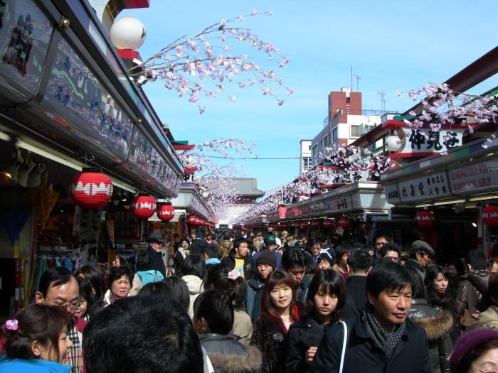 Asakusa shopping street