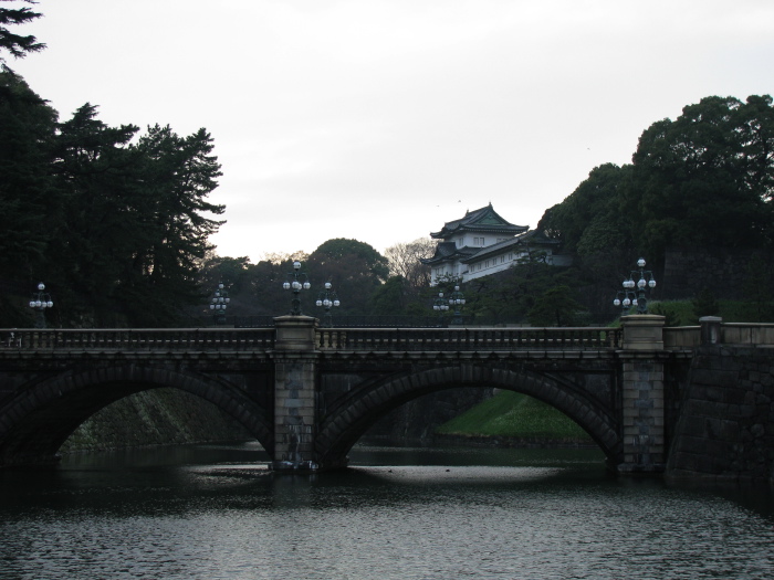 Nijubashi Bridge in front of the Imperial Palace