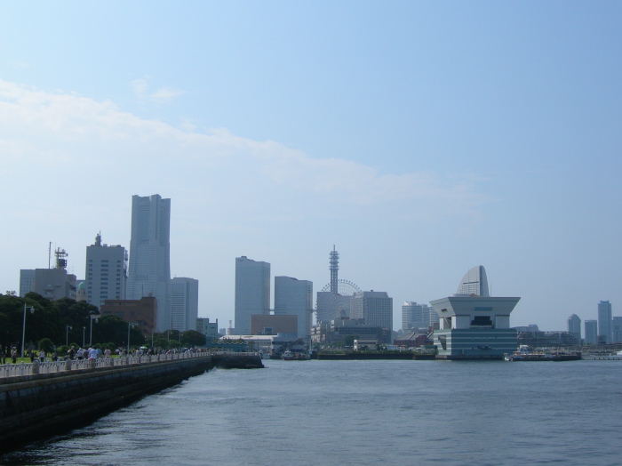 Yokohama au bord de la mer