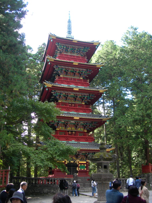 Five level pagoda