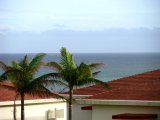 L'océan vu de notre hôtel