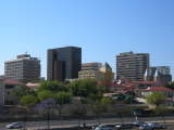 Vue sur le centre de Windhoek