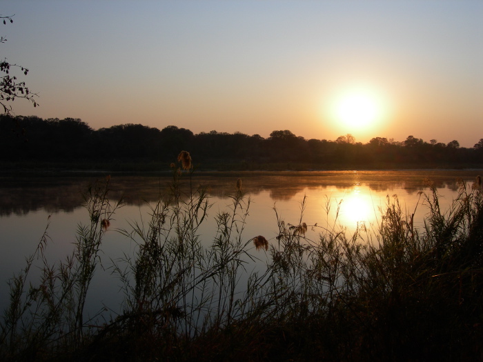 Sunrise on the Okavango River