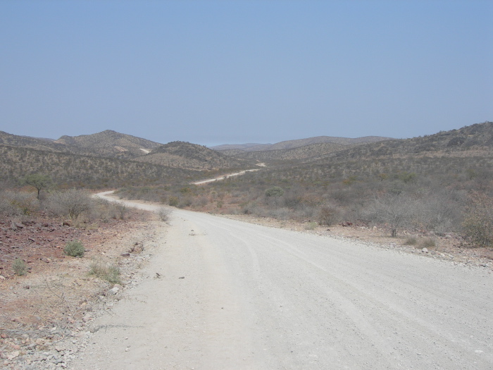 Route pour Sesfontein