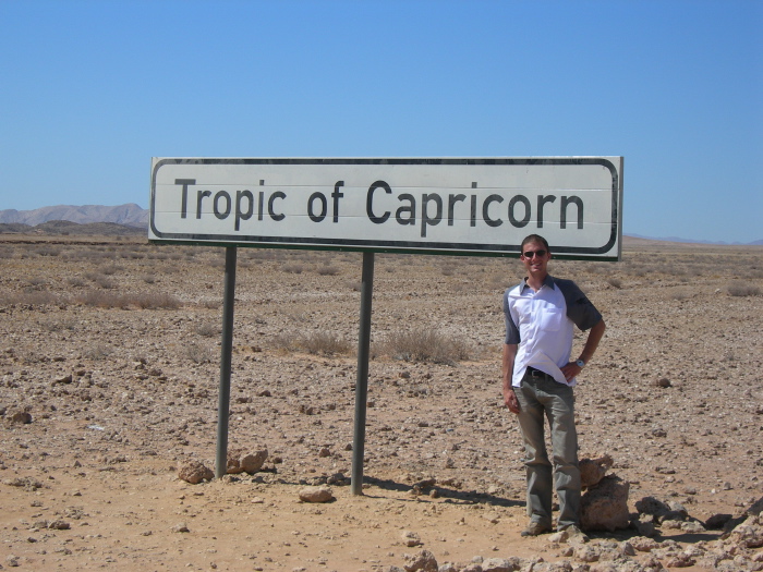 Thimo on the Tropic of Capricorn