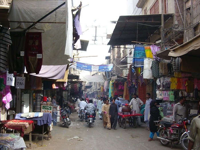 A street of the bazaar