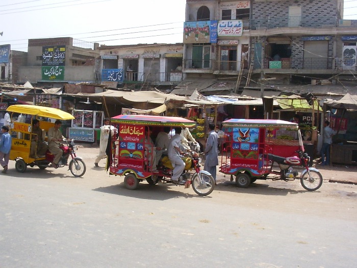 Motorbike-rickshaws