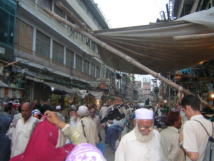 A bazaar street