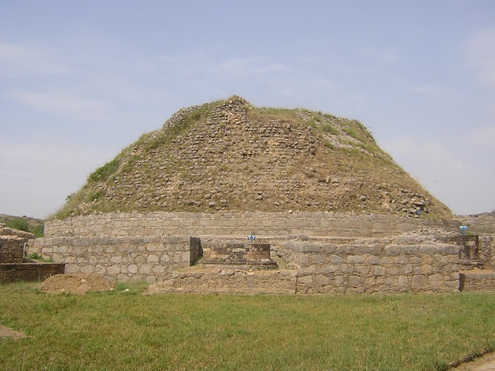 A giant stupa